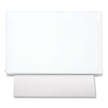 San Jamar® Singlefold Paper Towel Dispenser, 10.75 X 6 X 7.5, White freeshipping - TVN Wholesale